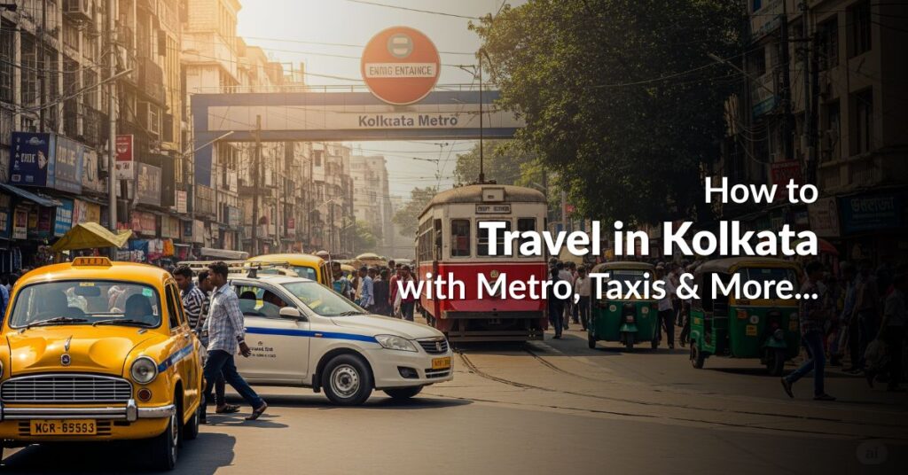 how to travel in kolkata