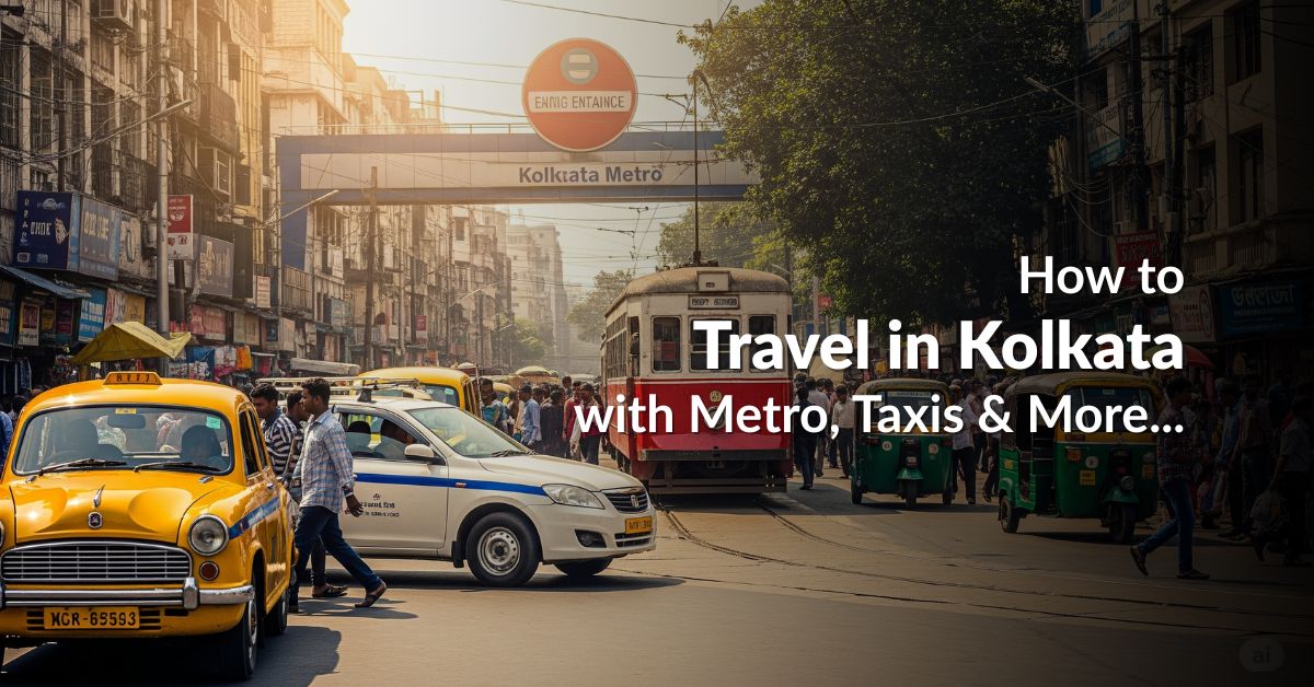 how to travel in kolkata